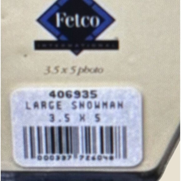 NEW Warren Kimble Collection Folk Art Snowman Picture Frame 5"x7" Winter Theme B - Picture 8 of 9